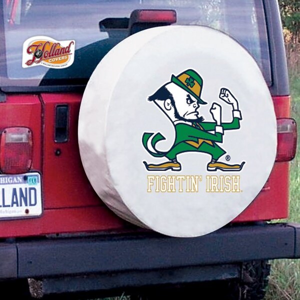 27 X 8 Notre Dame (Leprechaun) Tire Cover